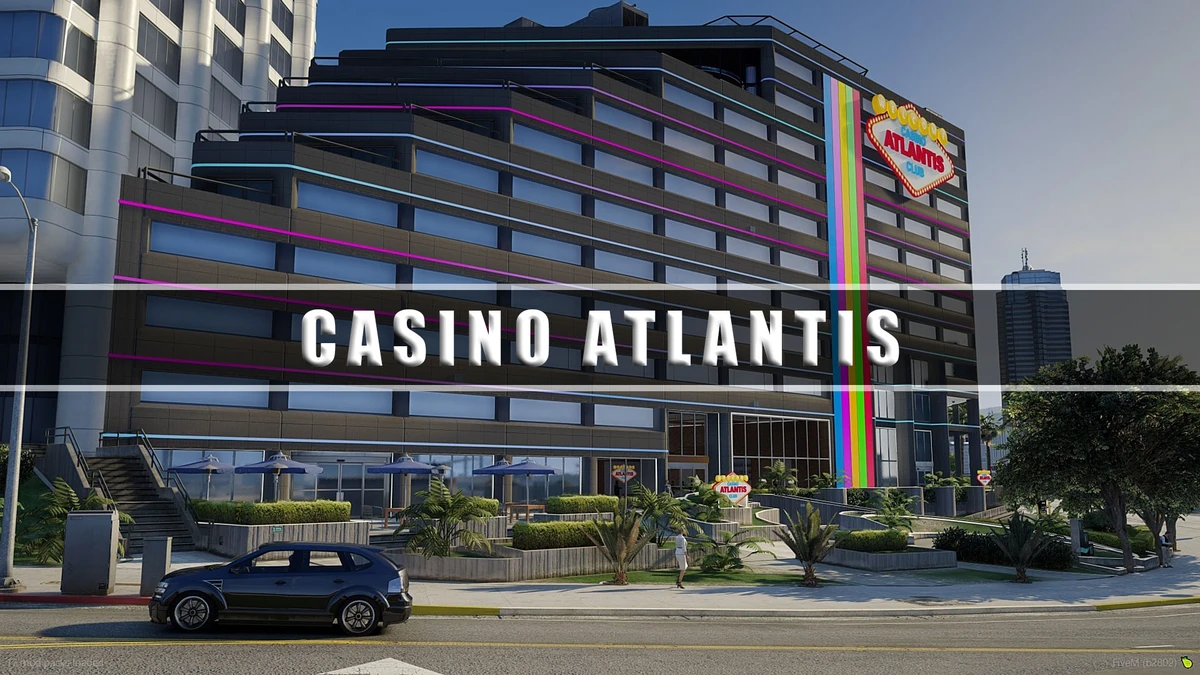 CASINO ATLANTIS CLUB – Fully Open Source | Premium FiveM Casino, Hotel & Club MLO